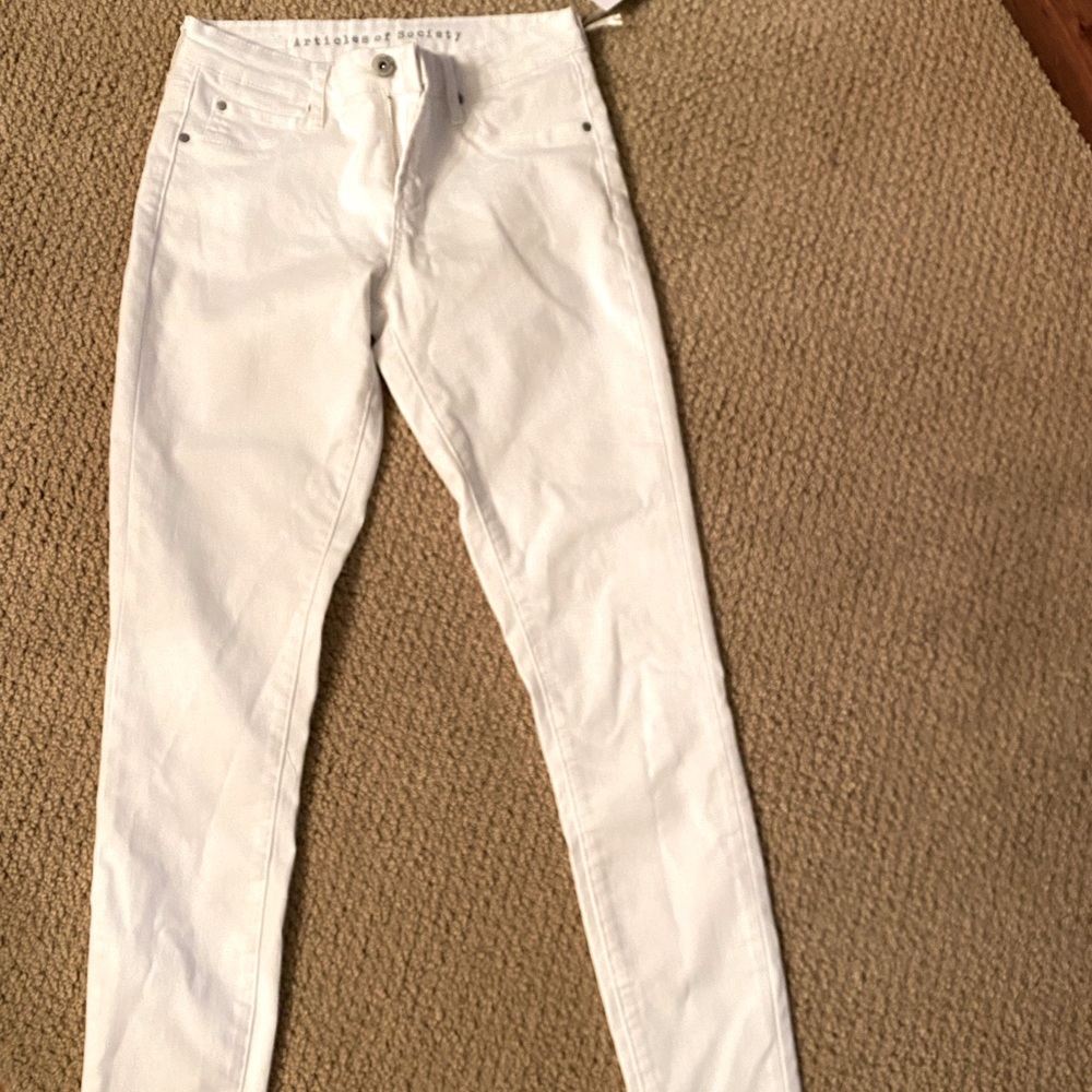 Articles of Society White Skinny Jeans